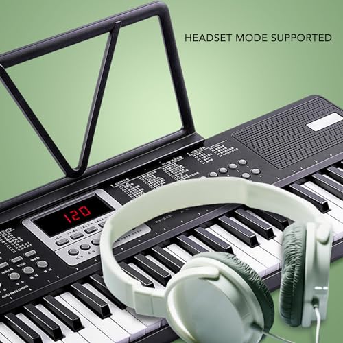 Clavier électrique Professionnel à 61 Touches, Piano Numérique en Plastique Portable avec Microphone, Câble Audio, Pupitre, Piano électrique pour Débutant - Les Beatles, Paul McCartney, John Lennon, RIngo Starr, George Harrison Clavier électrique Professionnel à 61 Touches, Piano Numérique en Plastique Portable avec Microphone, Câble Audio, Pupitre, Piano électrique pour Débutant – Image 7