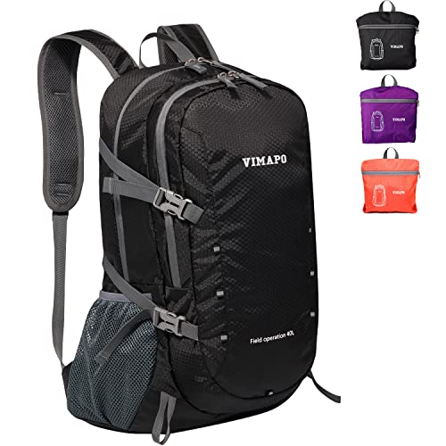 vimapo 40L Packable Ripstop Nylon Backpack