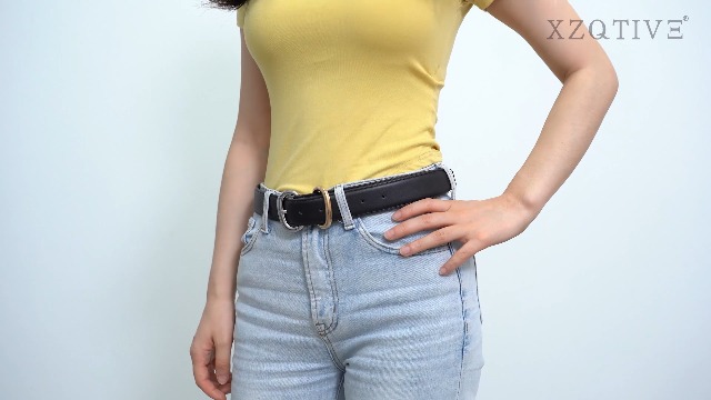 Amazon.com: XZQTIVE Women Leather Belt for Jeans Pants Fashion