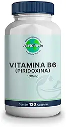 Vitamina B6(Piridoxina) 100Mg - 120 Cápsulas