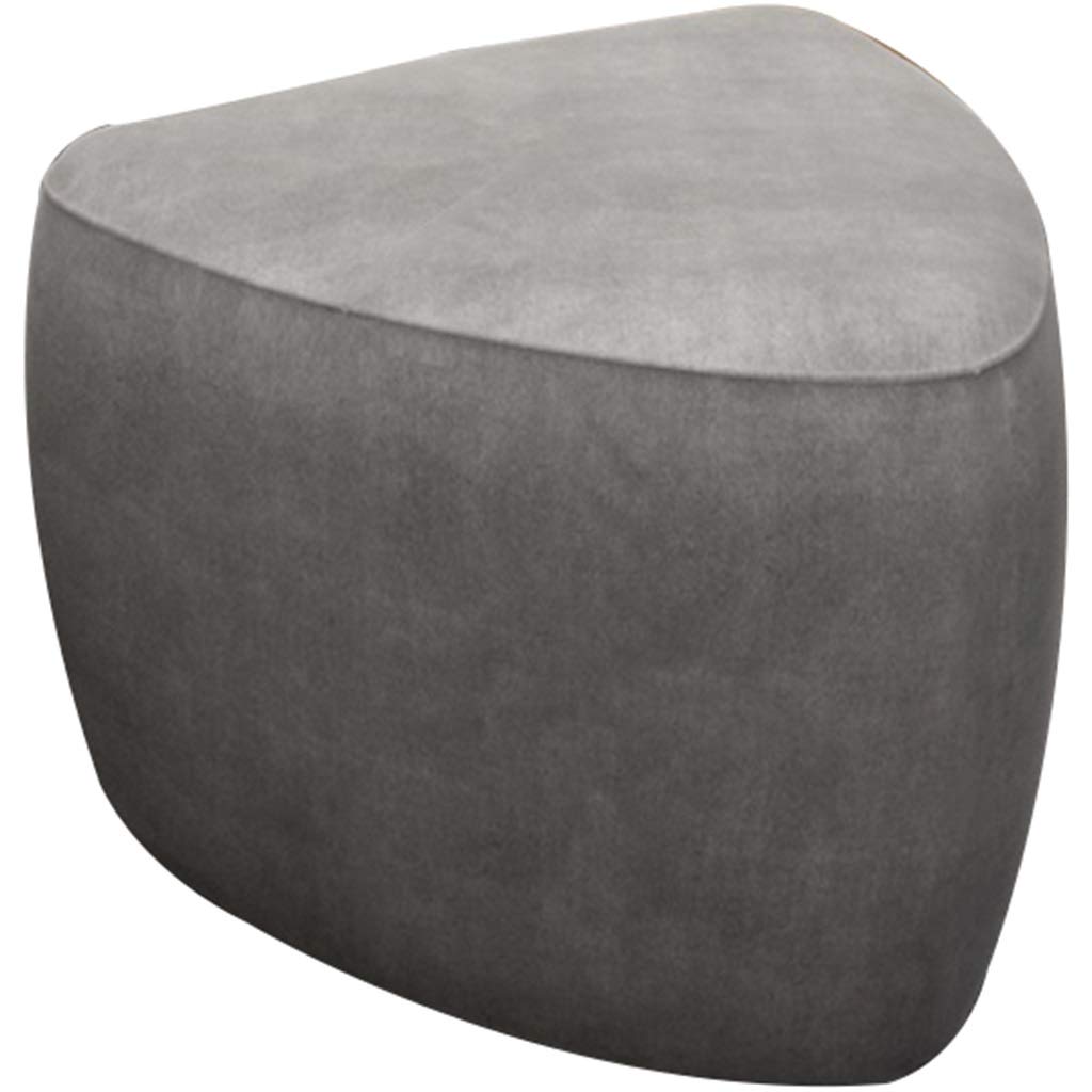 Tabouret ottoman rembourré tendance pour salon et table basse sans installation