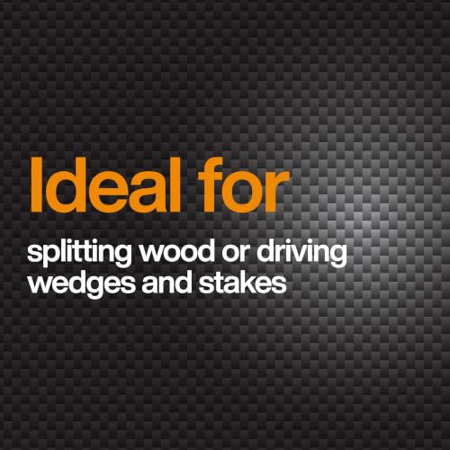 Fiskars Pro IsoCore 8 lb Splitting Maul, 36" Wood Splitter Axe | Heavy Duty for Hardwood & Firewood, IsoCore Shock-Absorbing Handle w/ Rust-Resistant Forged Steel Head, Bushcraft & Yard Tool - image 4