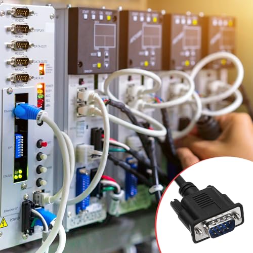Câble double blindage DB9 232-235 pour communication données RS232 1m - 5