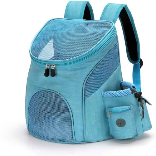 FUNAT Borsa da Viaggio per Cani, Zaino per Cani, Zzaino Trasportino per Animali Domestici, Sacca da Trasporto per Gatto e Cane per Viaggio Escursionismo