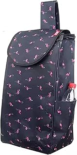 Shopping Trolley Replacement Bag Shopping Cart Bag with Side Pockets Spare Bag for Trolleyï¼ŒOxford Cloth Waterproof Storage Bag 31L (Size: 31 Ã— 19Ã— 53m)