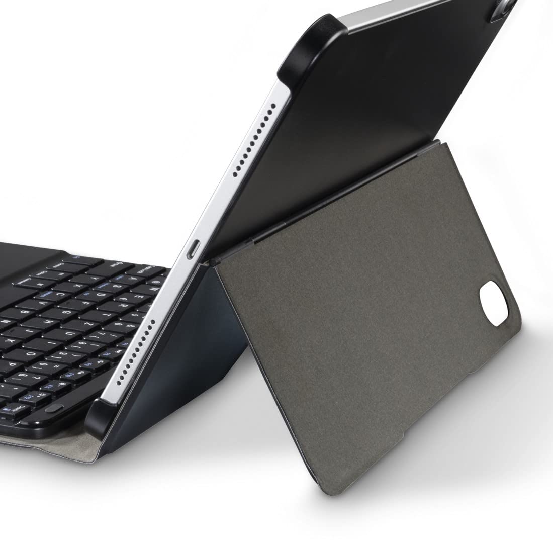 Hama Etui z klawiaturą do iPada 10. generacji 2022 (klawiatura Bluetooth z touchpadem, funkcja stojaka, magnetyczne etui na tablet, etui na tablet, do Apple iPad 10,9", wyjmowana klawiatura) czarne