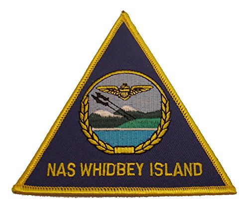 U.S. NAVAL AIR STATION WHIDBEY ISLAND TRIANGLE CRUISE JACKET PATCH
