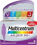 mujer 50 años Complemento alimenticio completo, con vitaminas y minerales, especialmente formulado para ayudar a hacer frente a los cambios en las necesidades nutricionales tras la menopausia.