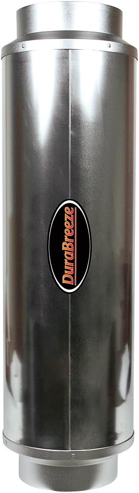 DuraBreeze Duct Muffler, 8"