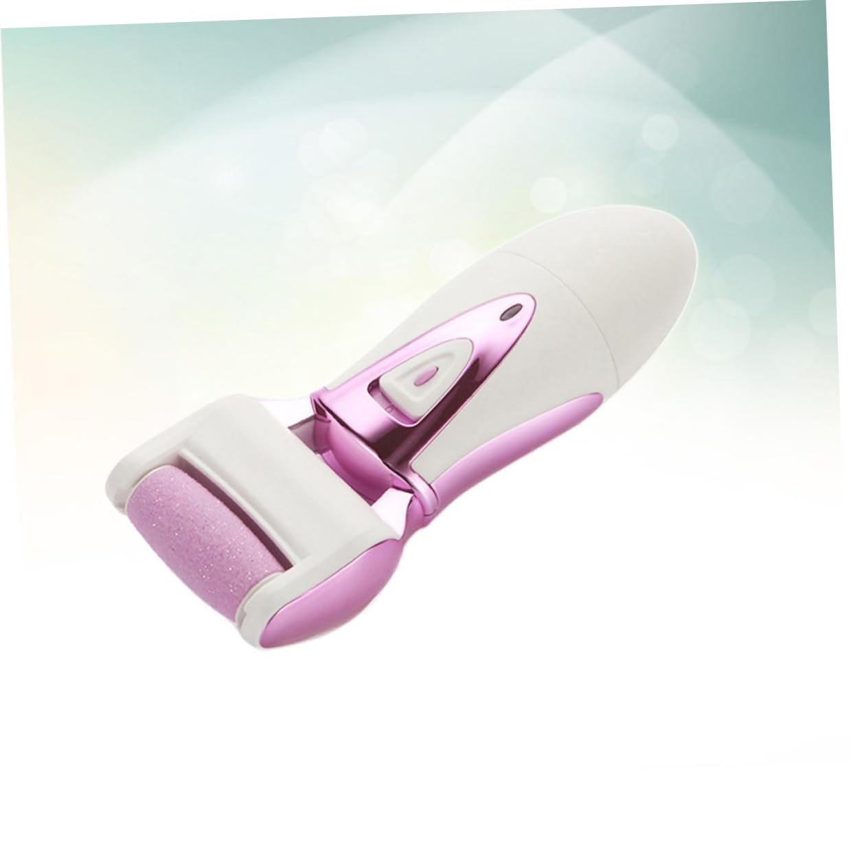 Healvian Elektrischer Hornhautentferner für Füße mit USB Aufladung und Ergonomischer Form Inklusive 1 Ersatzrolle zur Hornhautentfernung Sohlen und Zehen Beim Reisen