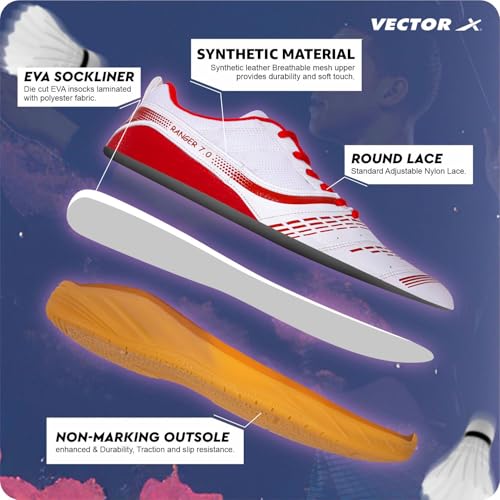 Image of Vector X mens Ranger 7.0 Badminton Shoe