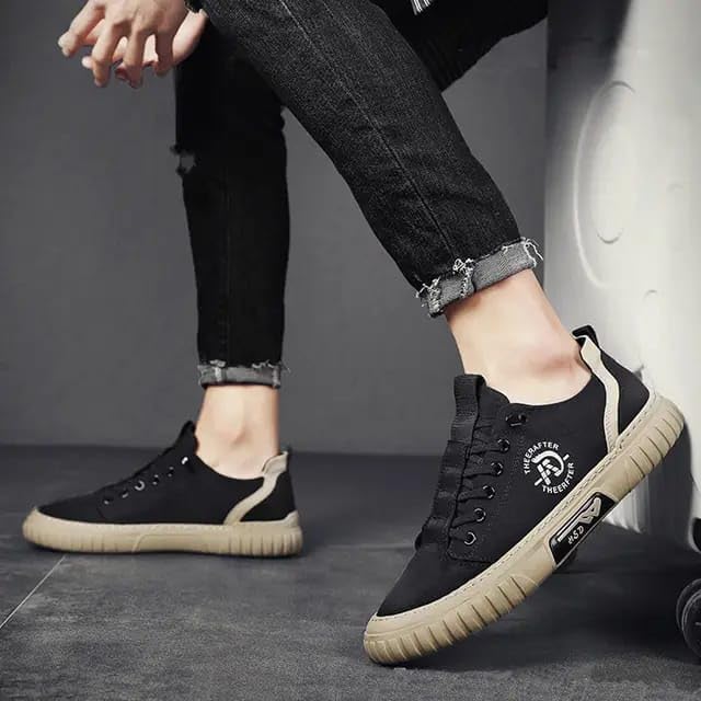 Image of Men's Casual Athletic Sneakers, Lace-up Design with Rubber Sole, Comfortable & Lightweight,Air Mesh Casual Shoes for Men,Soft Cushion Insole Casual Sneakers for Men (Multicolour)