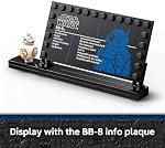 LEGO Star Wars Droid Astromech BB-8 Jouet à Construire pour Garçons & Filles - Kit de Construction à Jouer & Afficher avec Action de Tête Rotative & Bras Brûleur pour Enfants & Fans, Âges 10+ - Idée Cadeau pour Anniversaires - 75452