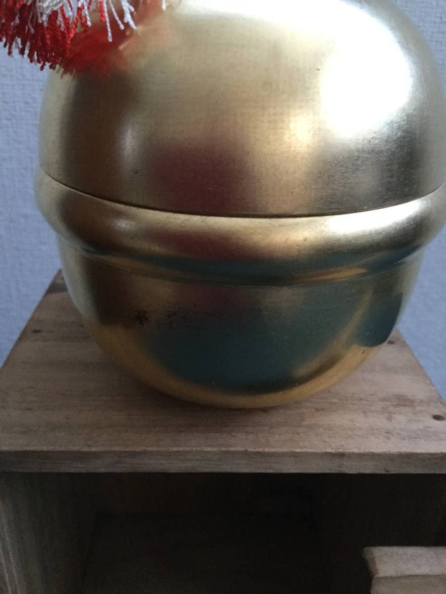 昭和レトロ 縁起物 茶道具 煎茶道具 菓子器 金鈴菓子器 鈴型 金鈴 置物 Yahoo!オークション - 茶道具 煎茶道具 菓子器 縁起物 金鈴菓子器