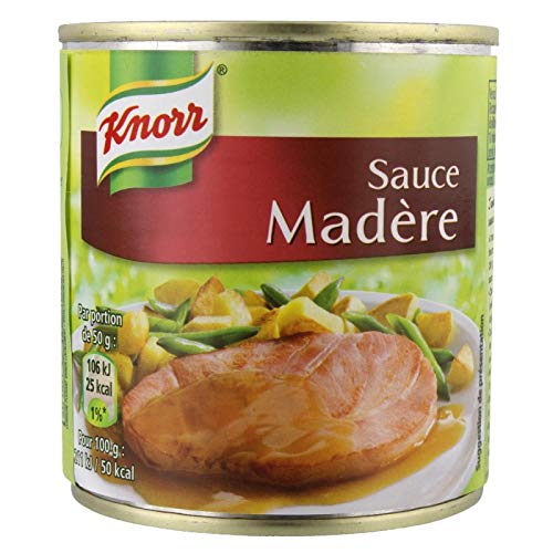 KNORR - Sauce Boite Madère 200 G - Lot De 4