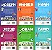 Bible Activity Jonah, Noah, Moses, Joseph, Jesus, David - Sticker Book Over 80 Stickers (Set of 6 Books)