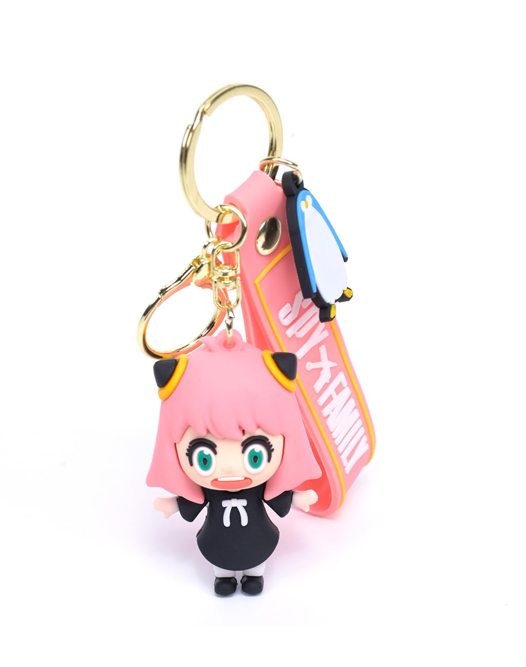 Elevate Your Style With Amazing Anime 3D Rubber Silicone Keychain With Long Ribbon Suitable For Car Bike Key rings | Bag Charms | Gifting | Anime Lover