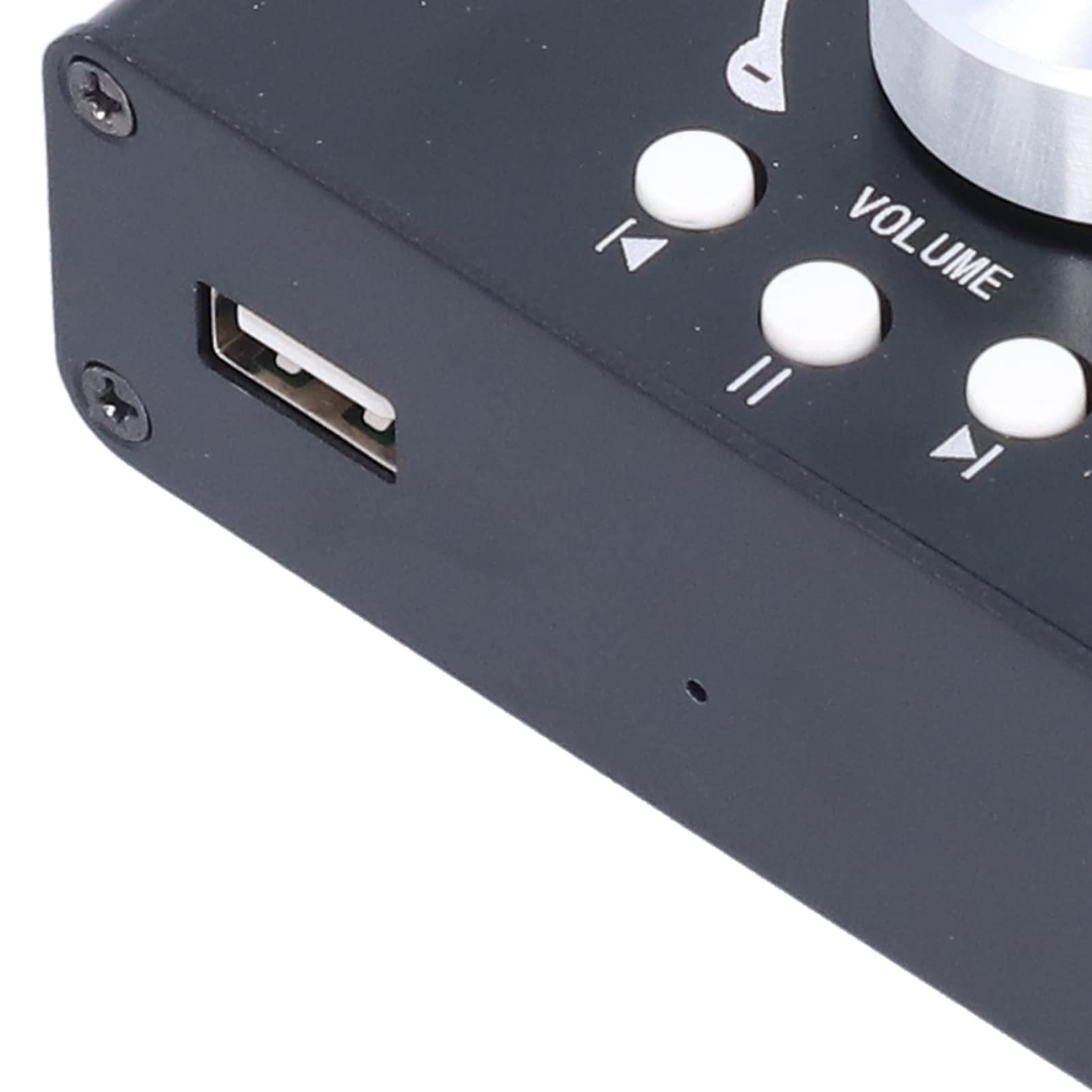 Amplificador de Audio Bluetooth 5.0 estéreo de 2 Canales con Control de Agudos y Graves, Entrada USB y AUX sin pérdidas, Dispositivo de señal Integrado para ingeniería de Sonido y