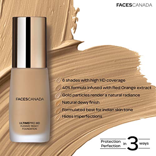 Image of FACESCANADA Full Natural Liquid All Ultime Pro Hd Runway Ready Foundation Sand 04, 56 G (Pack of 1)