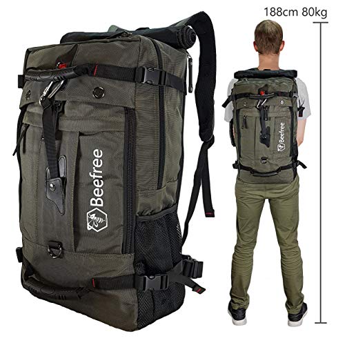 Beefree, zaino 3 in 1 antifurto per viaggi ed
