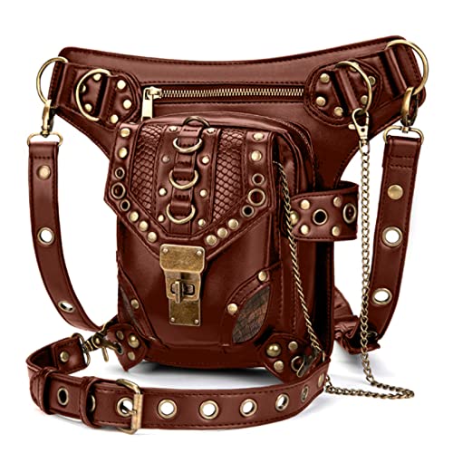 FiveloveTwo Punk Sport Tactical Hip Bag...