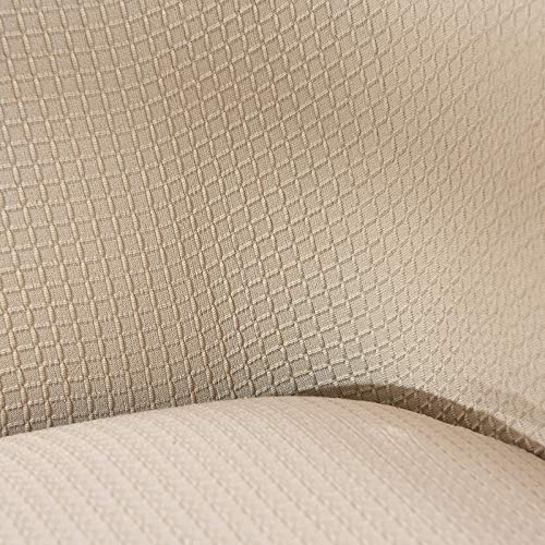 Housse de canapé extensible imperméable 3 places beige