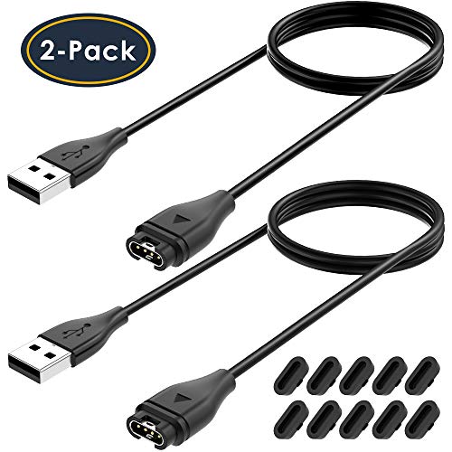 Top Rated QIBOX Charger Cable Compatible with Garmin Vivoactive 4, 2-Pack Vivoactive 3 4 4S Venu Sq Music Replacement USB Charger Date Sync Cord with Dust Plugs Protector for Fenix 5 6 6S 6X/Instinct Smartwatch Get Discount 70% Price QIBOX Charger Cable Compatible with Garmin Vivoactive 4, 2-Pack Vivoactive 3 4 4S Venu Sq Music Replacement USB Charger Date Sync Cord with Dust Plugs Protector for Fenix 5 6 6S 6X/Instinct Smartwatch