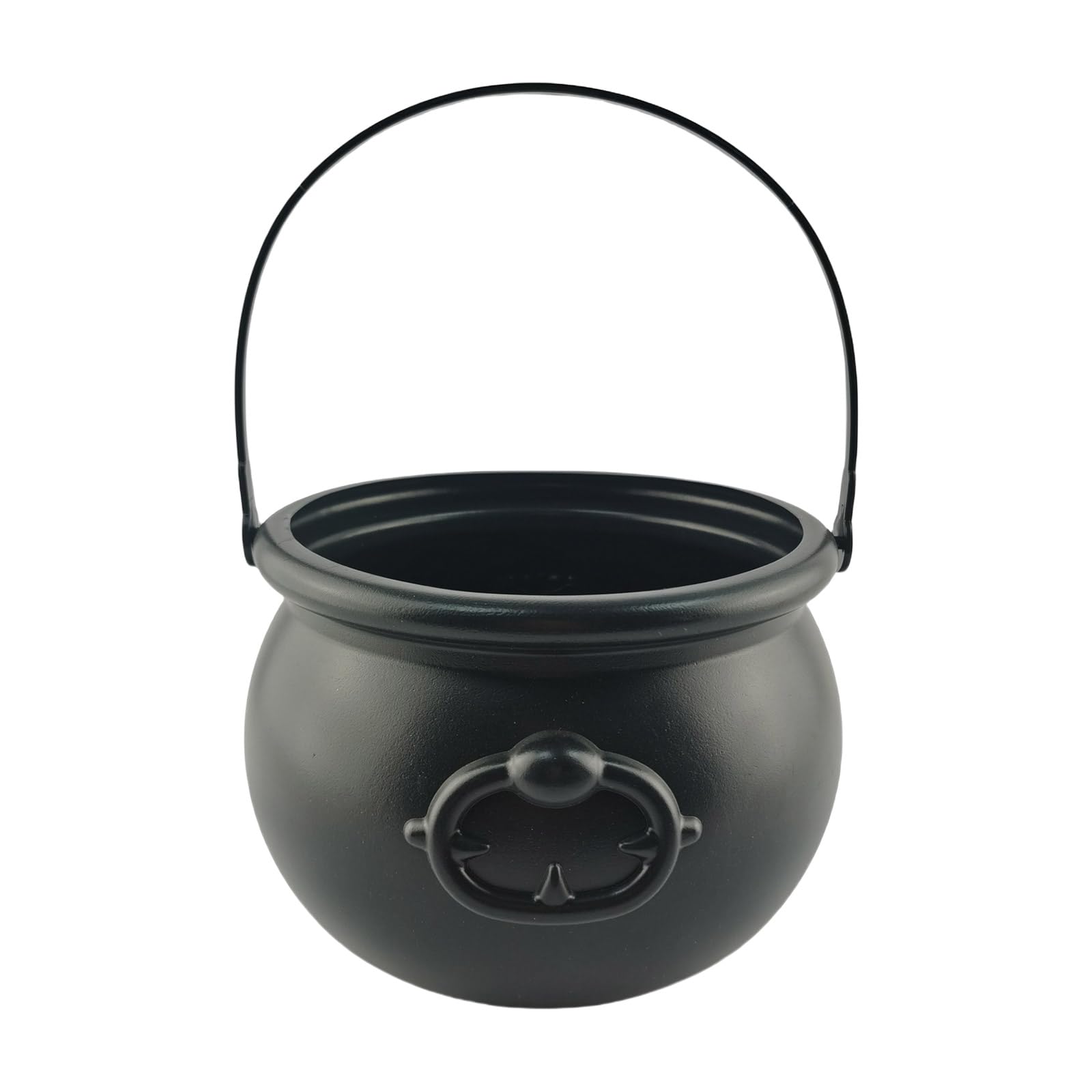 Multipurpose Halloween Theme Black Witch Cauldron Candy Basket for Birthday and Theme Parties Festives Accessories Halloween Candy Bucket