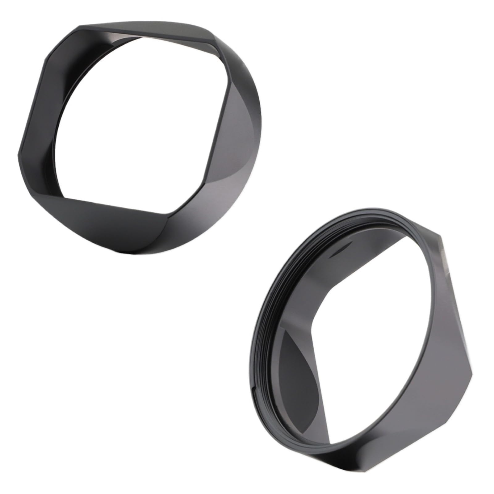 Pare-Soleil carré for Appareil Photo Q3 Q2 Q QP Typ116 Noir LH-LQB(Gold)