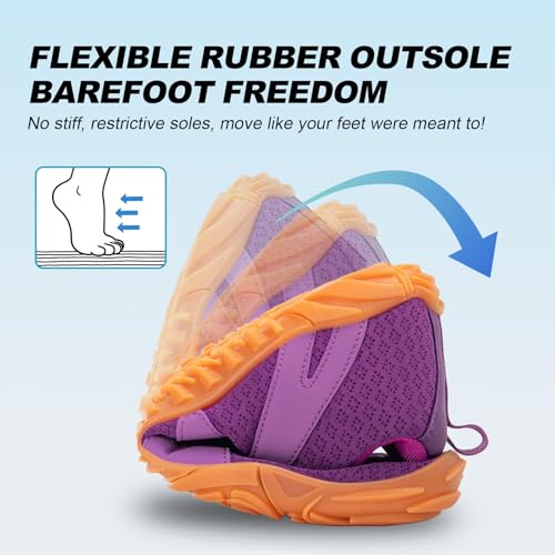 Image of ELETON Barefoot Shoes Women Men Footwear, Wide Toe Box Hiking Zero Drop Non-Slip Quick-Dry River Boat Pool Beach Water Shoes, Lightweight Swimming Running Walking Sneakers Unisex