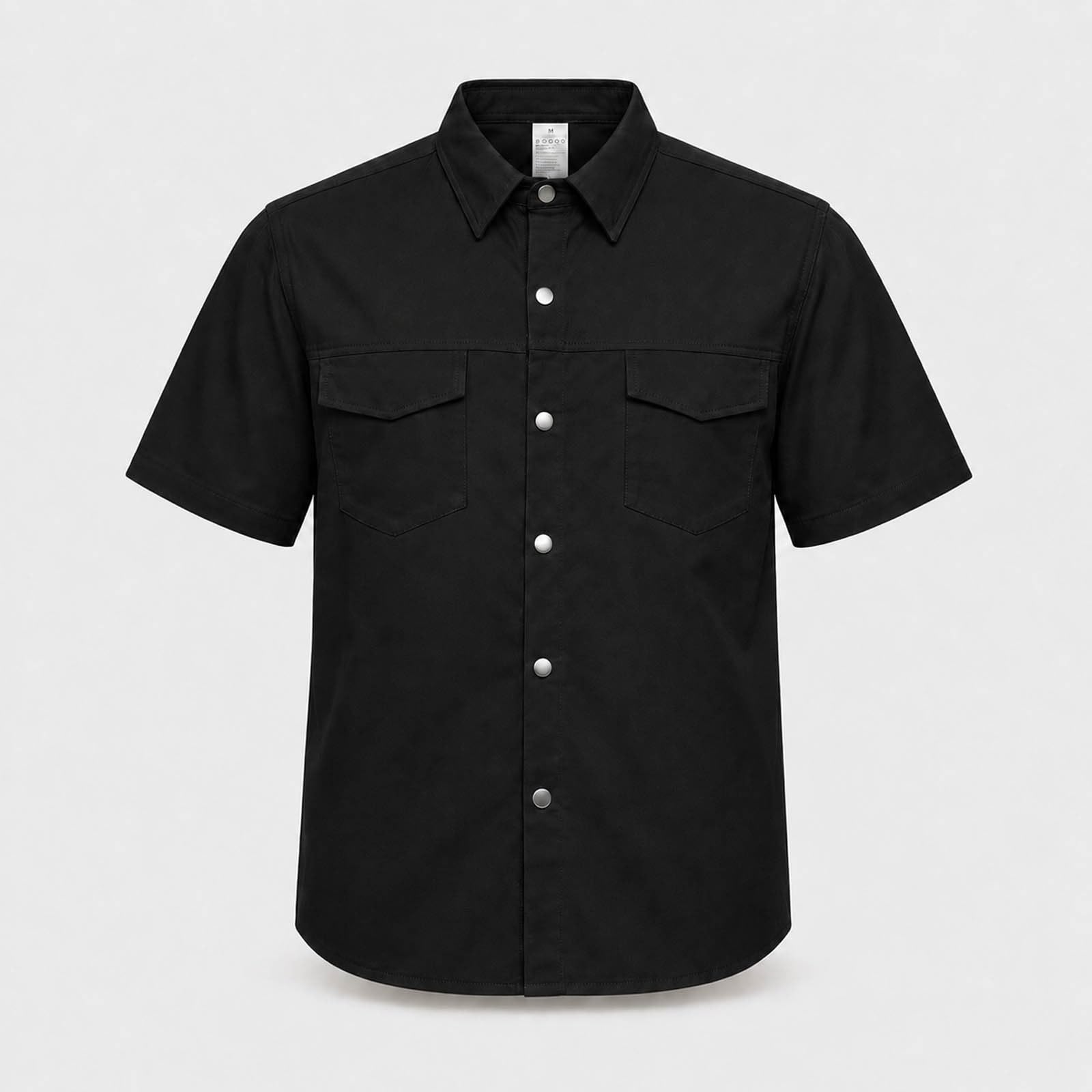 Tuta da jogging da uomo, pantaloni cargo corti | Camicia da lavoro da uomo con abbottonatura, multitasche, robusta, per giardinaggio, fai da te, all'aperto, leggera e comoda
