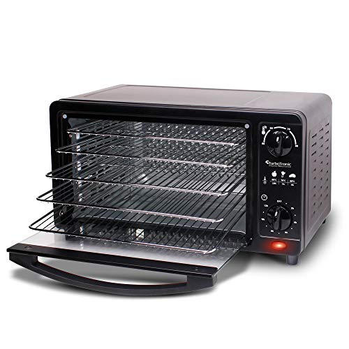 TurboWave BIO Dörrgerät ab 30°C - komplett aus Metall, 14 Liter, 5x Einlegeboden, 30°C bis 80°C, inkl. Timer und Rezeptheft – Bild 7