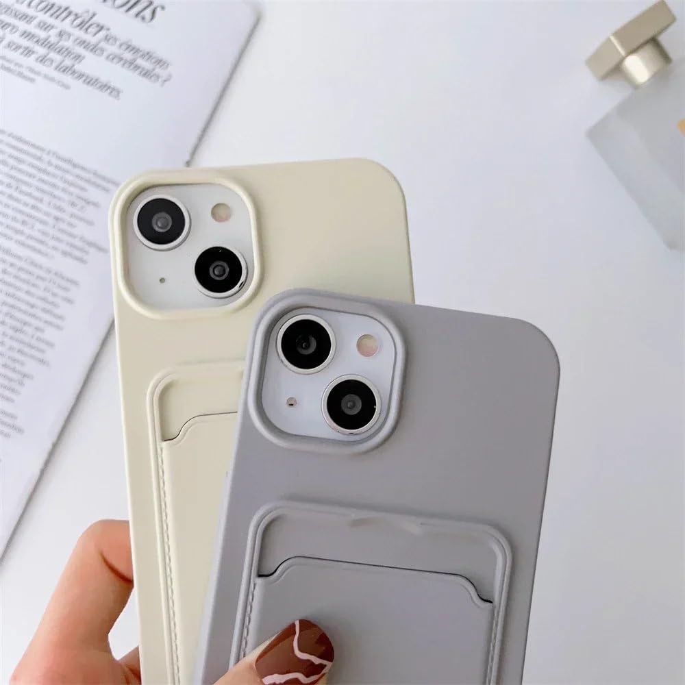 cukierkowy miękki silikonowy futerał na telefon iPhone 15 14 13 12 11 Pro Max X XS XR 8 7 Plus etui portfelowe,żółte, do iPhone 12Pro Max
