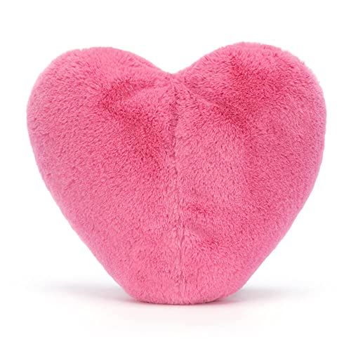 Jellycat Large Amuseable Pink Heart Collectable Stuffed Plush Decoration - Image 4