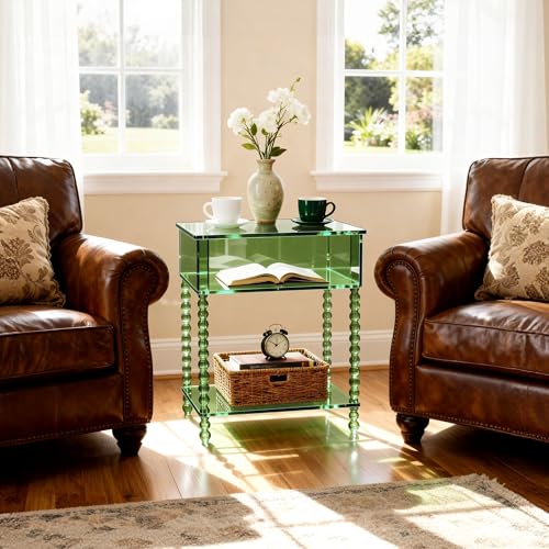 Table d'Appoint en Acrylique Compacte pour Gagner de l'Espace - 5