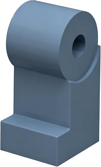 125 Piece Leg, Right, Sapphire Blue, Compatible with Lego Parts 971