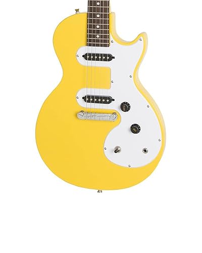 Amazon.com: Epiphone Les Paul Melody Maker E1, Sunset Yellow