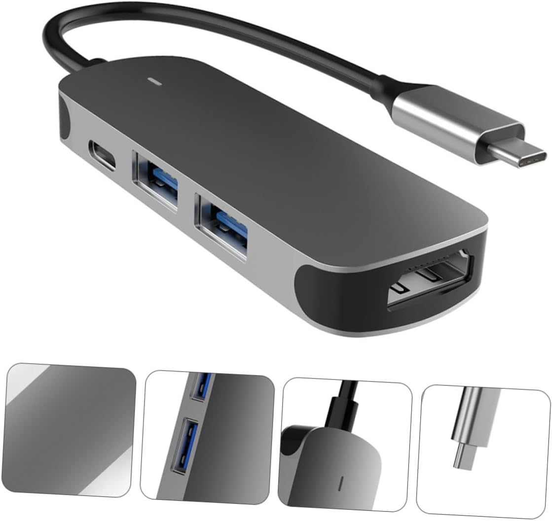 jojofuny Type Hub Adapter Dock Holder USB Hub Dongle for Access Compatible Laptops and Devices No Drivers Required - Image 9