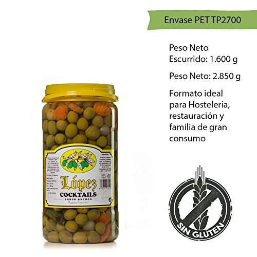 Cocktails de Aceitunas y Encurtidos Peso Neto 2.700g | Envío Gratis