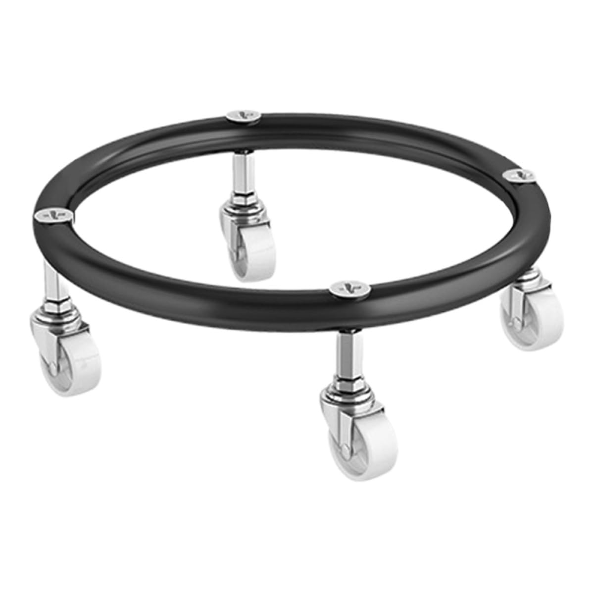 Support de réservoir de propane en acier inoxydable robuste avec freins BETOOKY