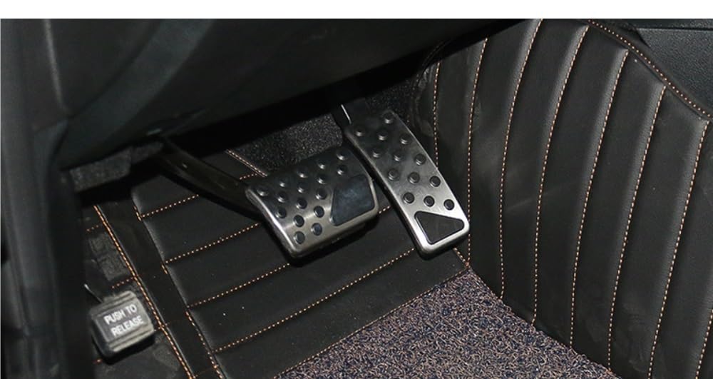 Copri Pedali Auto Per Jeep Per Grand Per Cherokee 2010-2017 Accessori per auto in acciaio inossidabile Pedale del freno a gas Freno Pedale Copertura