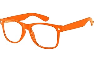 Retro Style Orange Frame Sunglasses
