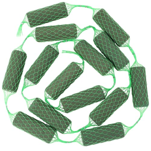 14PCS Floral Foam Blocks for Fresh and Artificial Flowers - Sausage Shape Flower Arrangement Tool Set Floral Craft Dry Foam Bricks Flower Absorption Holder for Wedding Flower Holder Arch Door