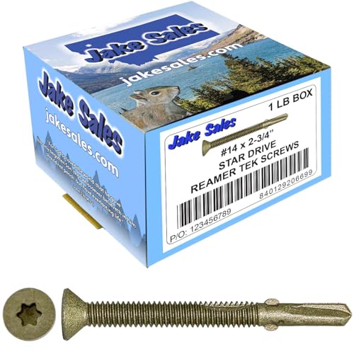 14x2-3/4 Reamer Tek Torx Wood to Metal Screws