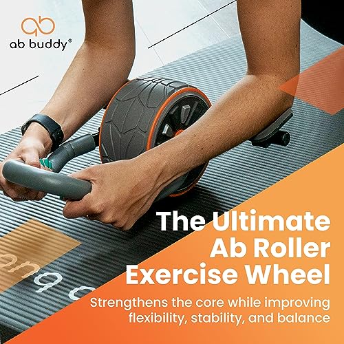 Ab Buddy Ab Roller Exercise Wheel for Home Gym, Ab Wheel Roller for Core Workout, Ab Workout Equipment for Core and Abdominal Strength Training, Home Workout Ab Machine and Gym Accessories. - Image 3