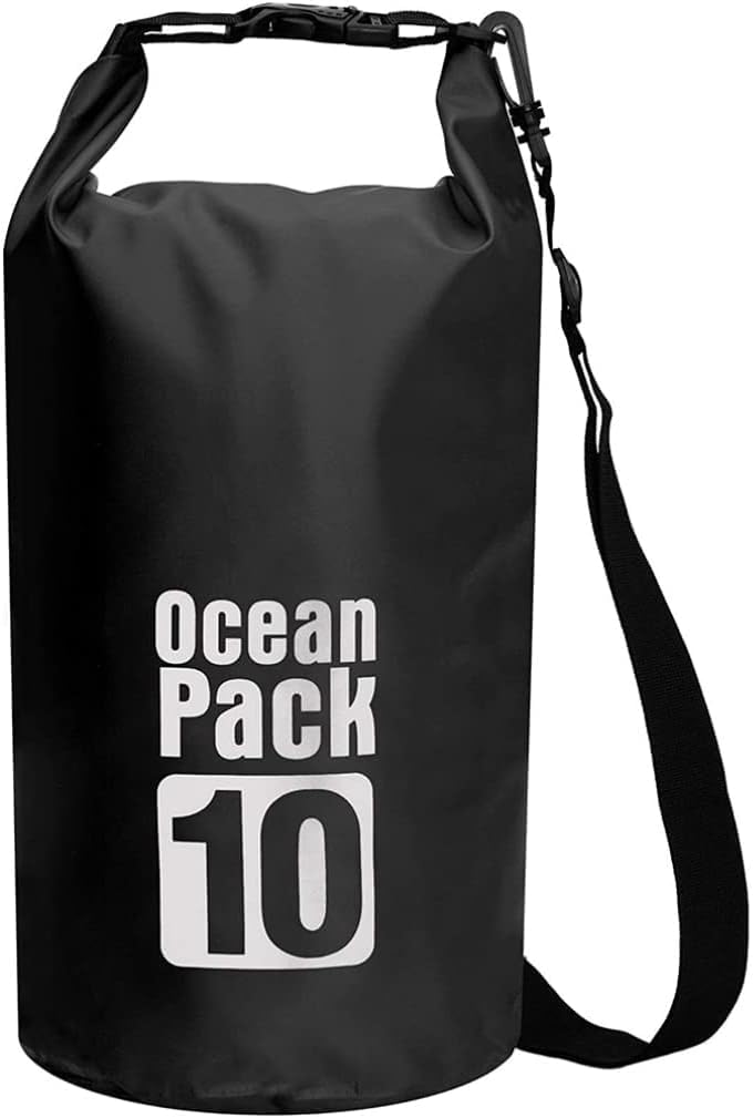 Delzon Ocean Pack Bag: Adventure- Waterproof Sports Dry Bag for Travel Organization Pack Floating Boating Camping | Multi Color - (10 Liter) (B0CZ9P7WGS) Amazon Price History, Amazon Price Tracker