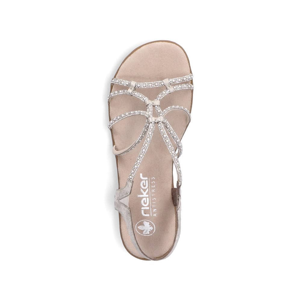 Rieker Damen Klassische Sandalen 64270, Frauen Sandalen