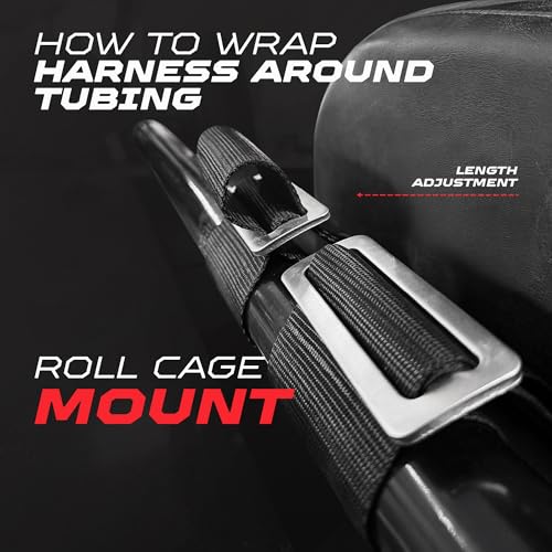 image for 50 Caliber Racing 1pc Blue 4 Point Harness for Bucket Seat, 2