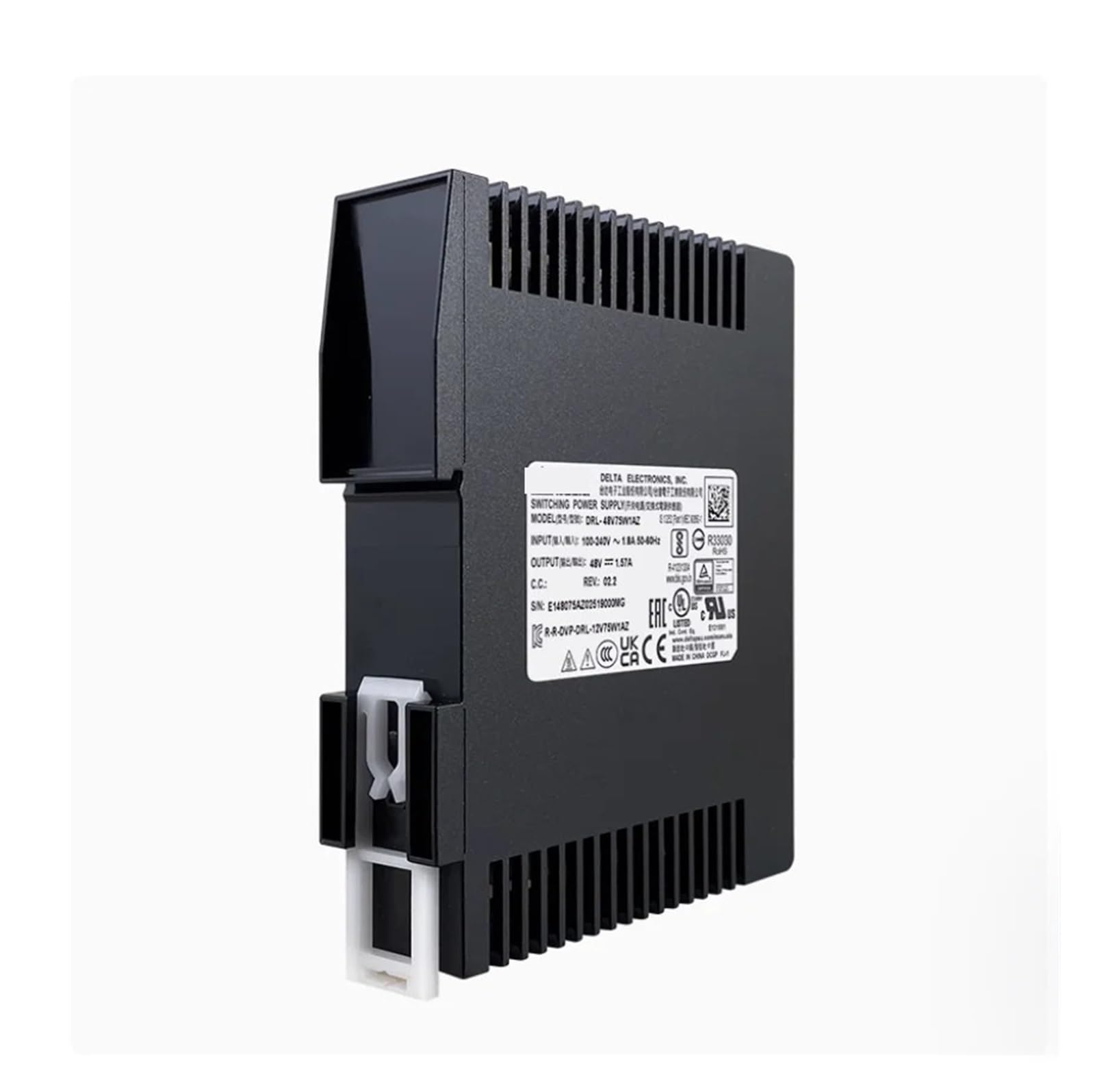 Alimentation 48V1,57A 75,36W DRL-48V75W1AZ protège vos automatismes
