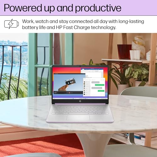 Image of HP Stream 14 inch HD Laptop for Student & Home (14 inch LED, 1-Year Office 365, Intel 4-Core N150 (>N4120), 4GB RAM, 64 GB eMMC, 11-Hr Long Battery Life, Fast Charge, Webcam, Win 11 S